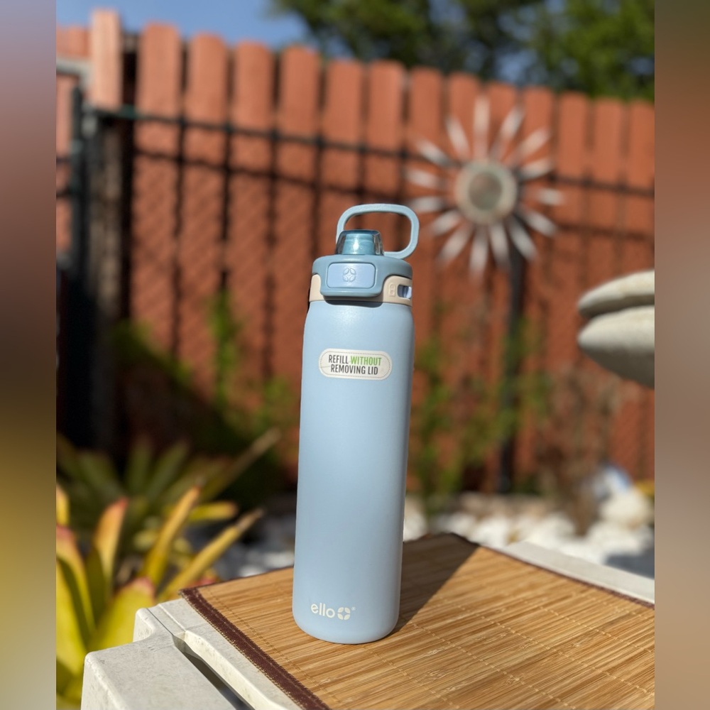 Ello Blue Water Bottle